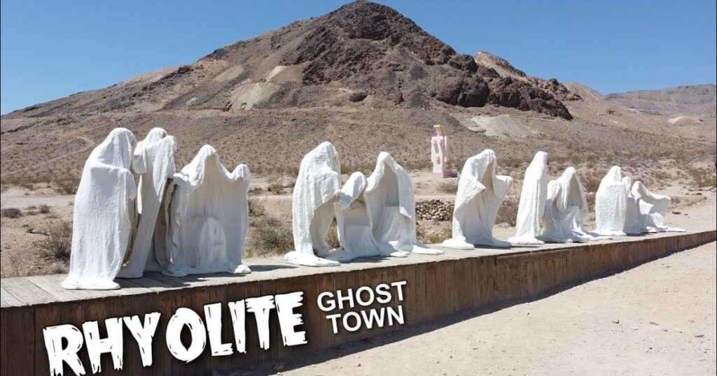 The Rhyolite Ghost Town, located near Death Valley, Nevada